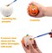 6 Pack Halloween DIY Paint Your Own Squishy Pumpkin Kit – Slow Rising Foam Pumpkins with Paints, Brushes & Stickers – Kids Halloween Arts & Crafts Party Favors & Stress Relief Toys